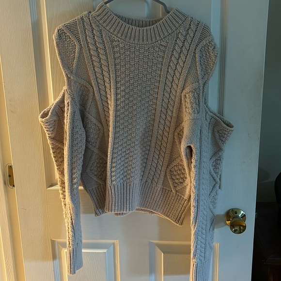 Blank NYC Cutout Shoulder Sweater - Picture 1 of 4